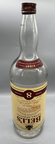 Bells whisky bottle l 8 - bells, 4.5